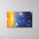 Search for solar system canvas prints Saturn