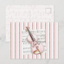 Recherche de notes musicales cartes postales Violon