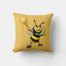 Search for honey bee pillows Happy
