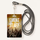 Search for event staff badges Backstage pass
