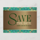 Search for gold peacock save the dates Engagement