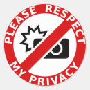 Search for privacy stickers Camera