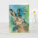 Search for hare birthday cards Wildlife
