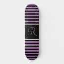 Search for purple and black skateboards For her