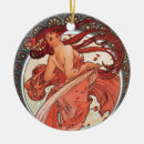 Recherche de alphonse mucha céramique ornements Vintage