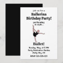 Search for ballet performance invitations Party