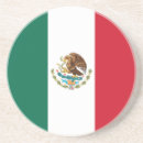 Search for mexican coasters Mexico flag