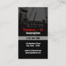 Recherche de industries du bâtiment cartes visite Constructeur