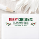 Search for merry return address labels Trendy
