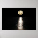 Search for full moon ocean posters Night