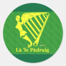 Search for irish harp stickers Green