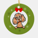 Search for apricot poodle ornaments Dog