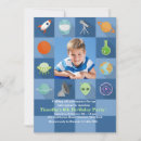 Search for outer space square invitations Astronaut