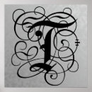 Search for monogram t posters Alphabet