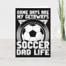 Search for soccer fathers day cards Black