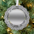 Search for first anniversary ornaments White