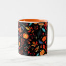 Search for beautiful patterns mugs Autumn