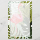 Search for tropical stationery paper Flamingo