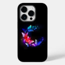 Search for butterfly background iphone cases Black