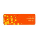 Search for square shape return address labels Yellow