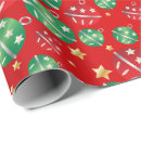 Search for jingle bell wrapping paper Cute
