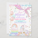 Search for unicorn and mermaid birthday invitations For her