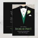 Search for with tuxedo bachelor party invitations Suit