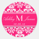 Search for pink save the date stickers Bride