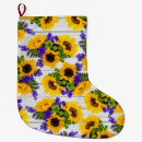 Search for sunflower christmas stockings Rustic