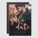 Search for gold foil save the date magnets Elegant