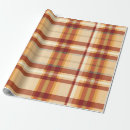 Search for autumn plaid wrapping paper Chequered