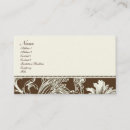 Search for toile business cards Floral