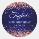 Search for navy and rose gold stickers Glam