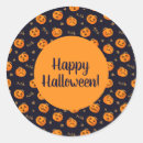 Search for scary pattern stickers Pumpkin