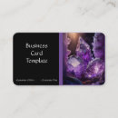 Recherche de gemstones business cards Cristaux