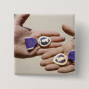 Search for display buttons Close up