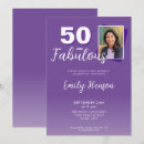 Recherche de surprise 50th anniversaire invitations Moderne