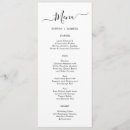 Recherche de engagement party menus Noir et blanc