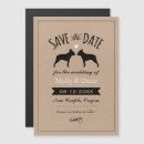 Search for dog photo save the dates Couple