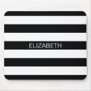 Search for horizontal stripes mousepads Initials