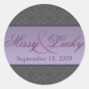 Search for purple damask stickers Flower
