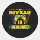 Recherche de débloqué autocollants Niveau