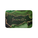 Search for emerald green bath mats Gold glitter