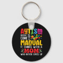 Search for manual rounded keychains Autism spectrum disorder