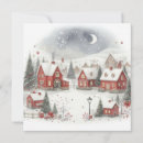 Search for new house christmas cards Red