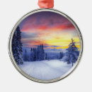 Search for scenery ornaments Snow