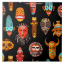 Recherche de masque africain carreaux Toute personne