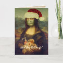 Search for mona lisa christmas cards Humour