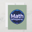 Recherche de professeur de maths drôle cartes postales Nerd