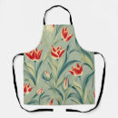 Search for red tulips aprons Nature